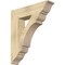 Ekena Millwork Olympic Traditional Rough Sawn Bracket, Douglas Fir, 6"W x 28"D x 32"H BKT06X28X32OLY01RDF - alternate 1